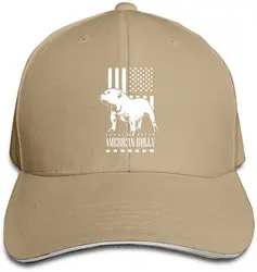 American Flag Bully Unisex Adjustable Baseball Casquette Hats Sandwich Cap