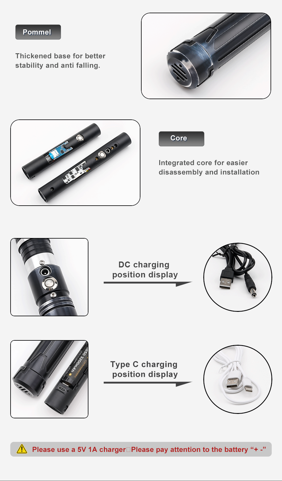 TXQSABER NEO PIXEL Lightsaber RGB Smooth Swing Combat Heavy Dueling Jedi Saber Sword Blaster Luminous Toy Cosplay
