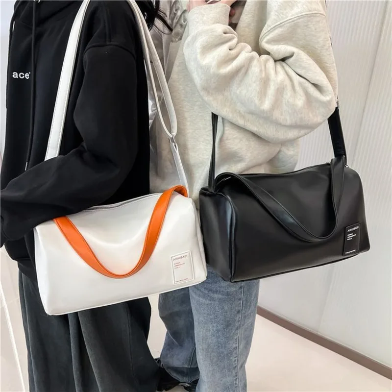 Sac à bandoulière grande capacité pour femme, oreiller, voyage, loisirs, tendance, commconsulsports et fitness, nouveau