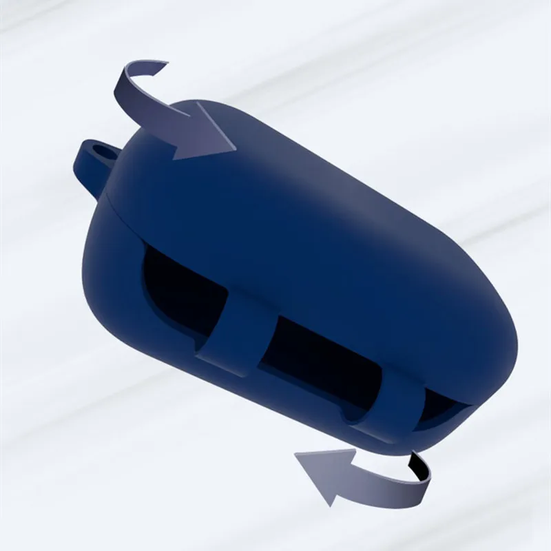 Силиконовый защитный чехол для беспроводного Bluetooth наушника Sennheiser Impulse True 2, защита от внешних предметов с крючком