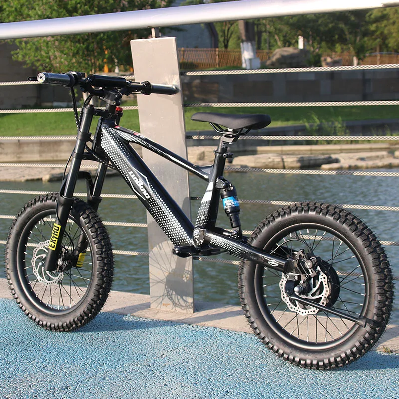 子供用電動自転車 750W 36Vバッテリー ファットタイヤ 多色展開 子供用電動バイク