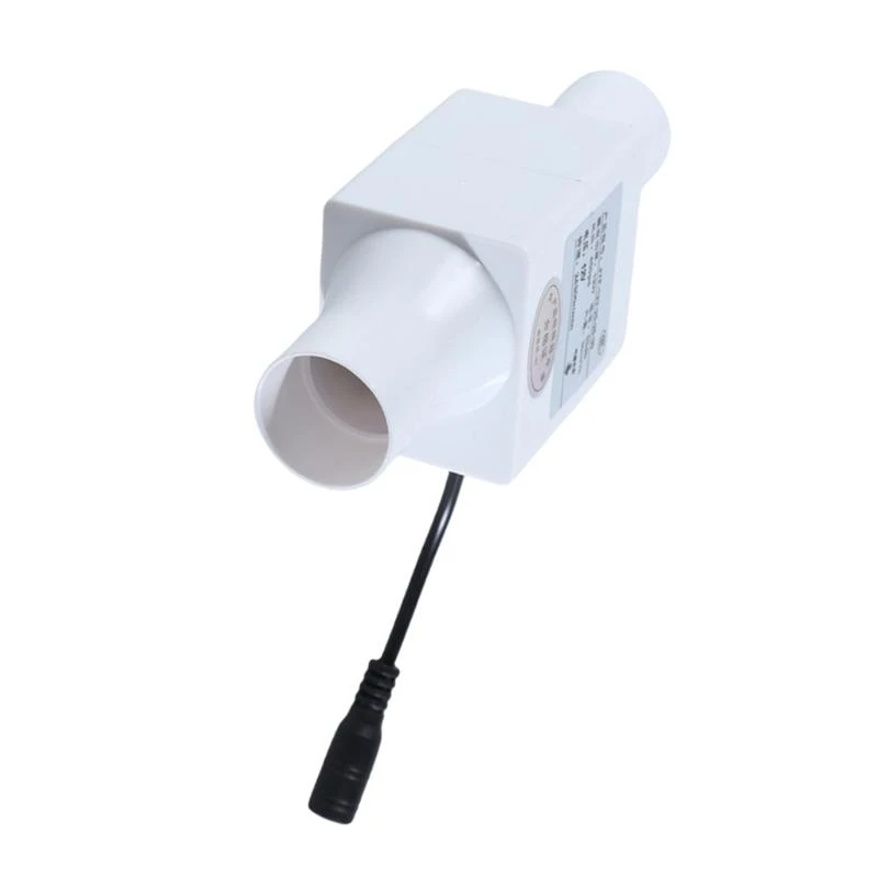 

652F 12V Inline Pipe Ventilation Exhaust Fan Suitable For Heating Cooling In Home Garden Bathroom Extractor Ventilation