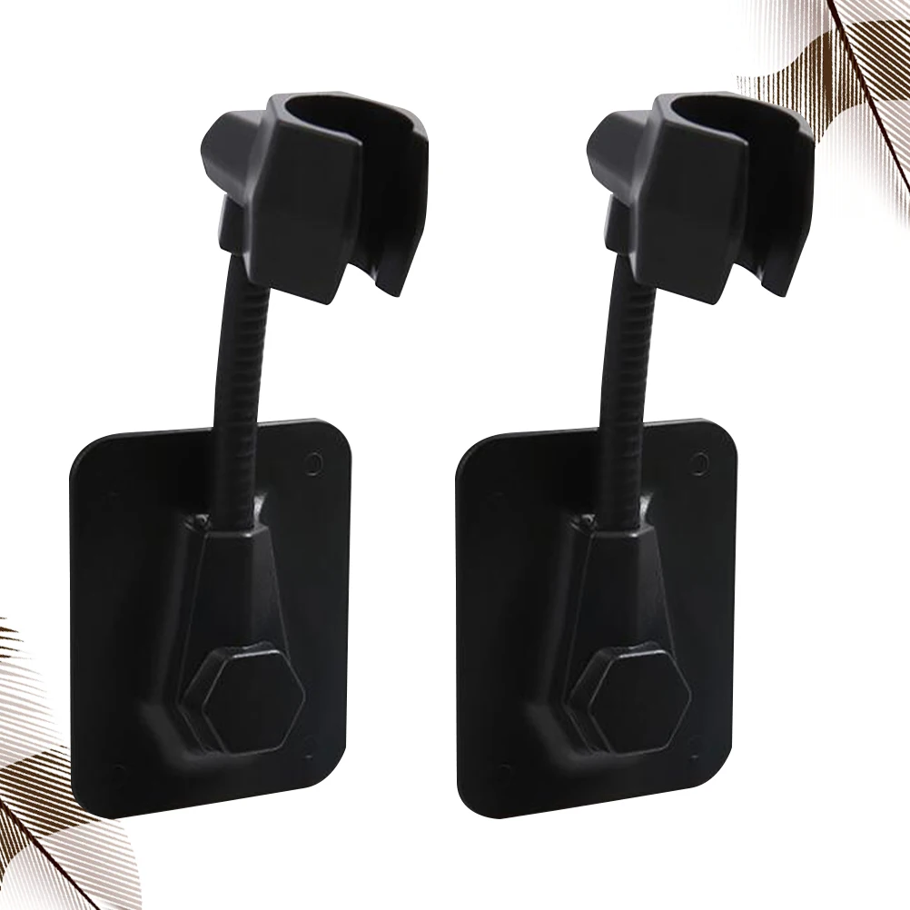 

Shower Base Holder Premium Material Bathroom Sprinkler Rack Black Adjustable Strong Sticky Easy Install Removal