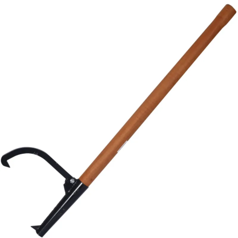 

Log Peavy Cant Hook 48" Peavey Point Logging Tool Log Roller Tool 15in opening Comfortable Handle Design