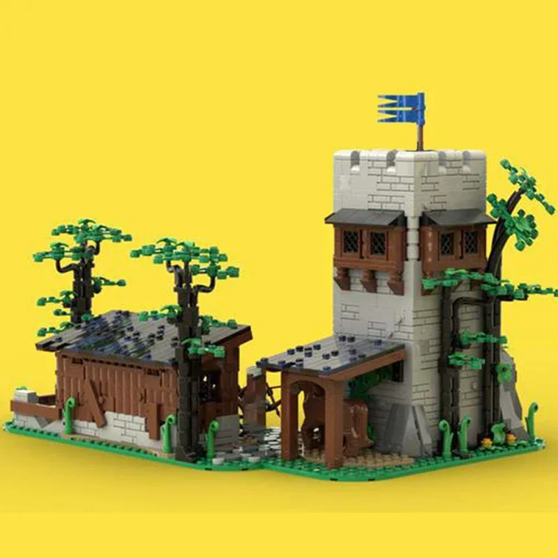 Moc Building Blocks Military Model Eagle Watchtower Technical Bricks DIY Assembly Construction Toys For Childr Holiday Gifts