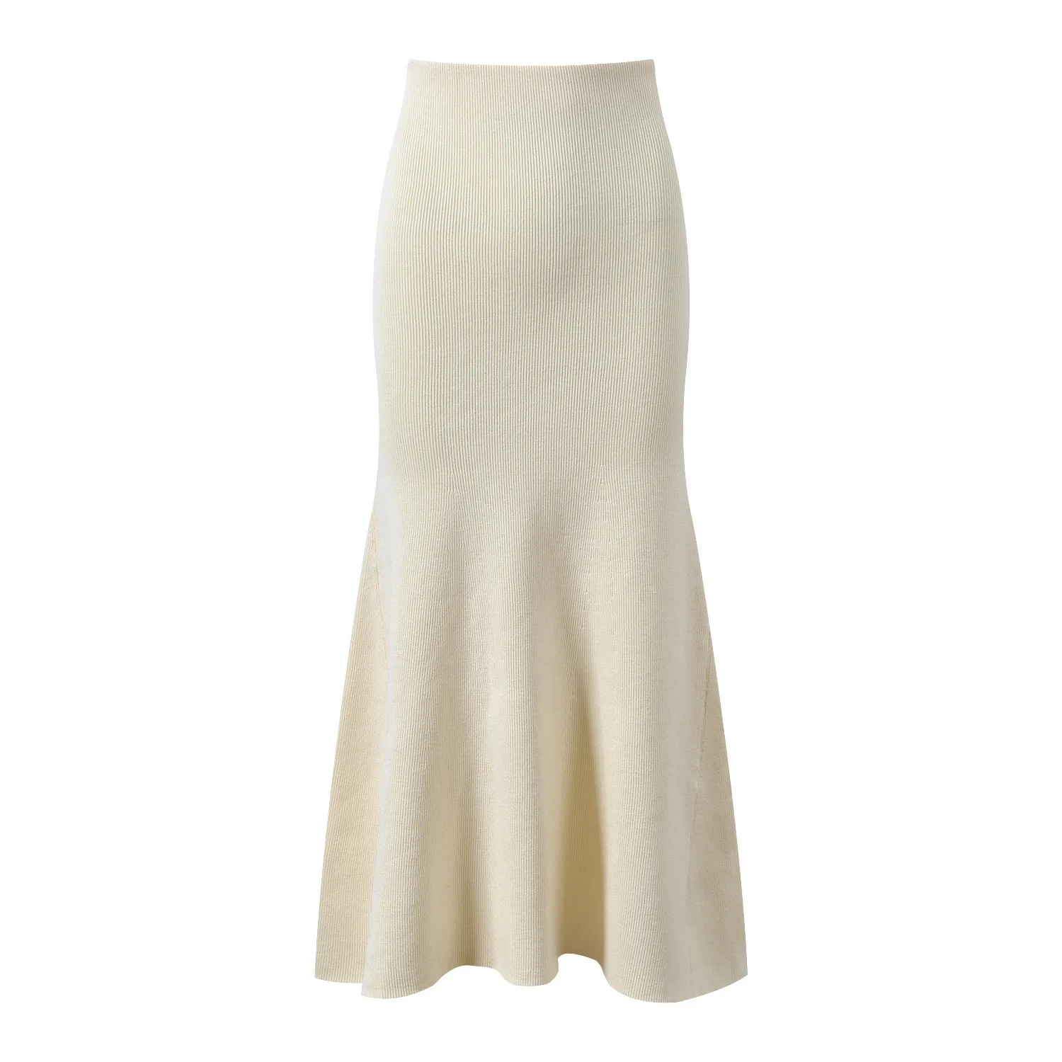 CHUJIE Women's Dress Set 2025 Spring/Summer New French Style Elegant Diamond Button Slimming Round Neck Top+fishtail Skirt Set