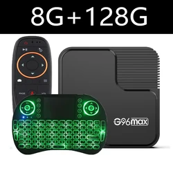 Smart TV Box Android 14 G96 Max Allwinner H618 Dual Wifi 2.4G&5G Quad Core AV1 Google Voice Ram 8GB Rom 64GB 128GB Media Player