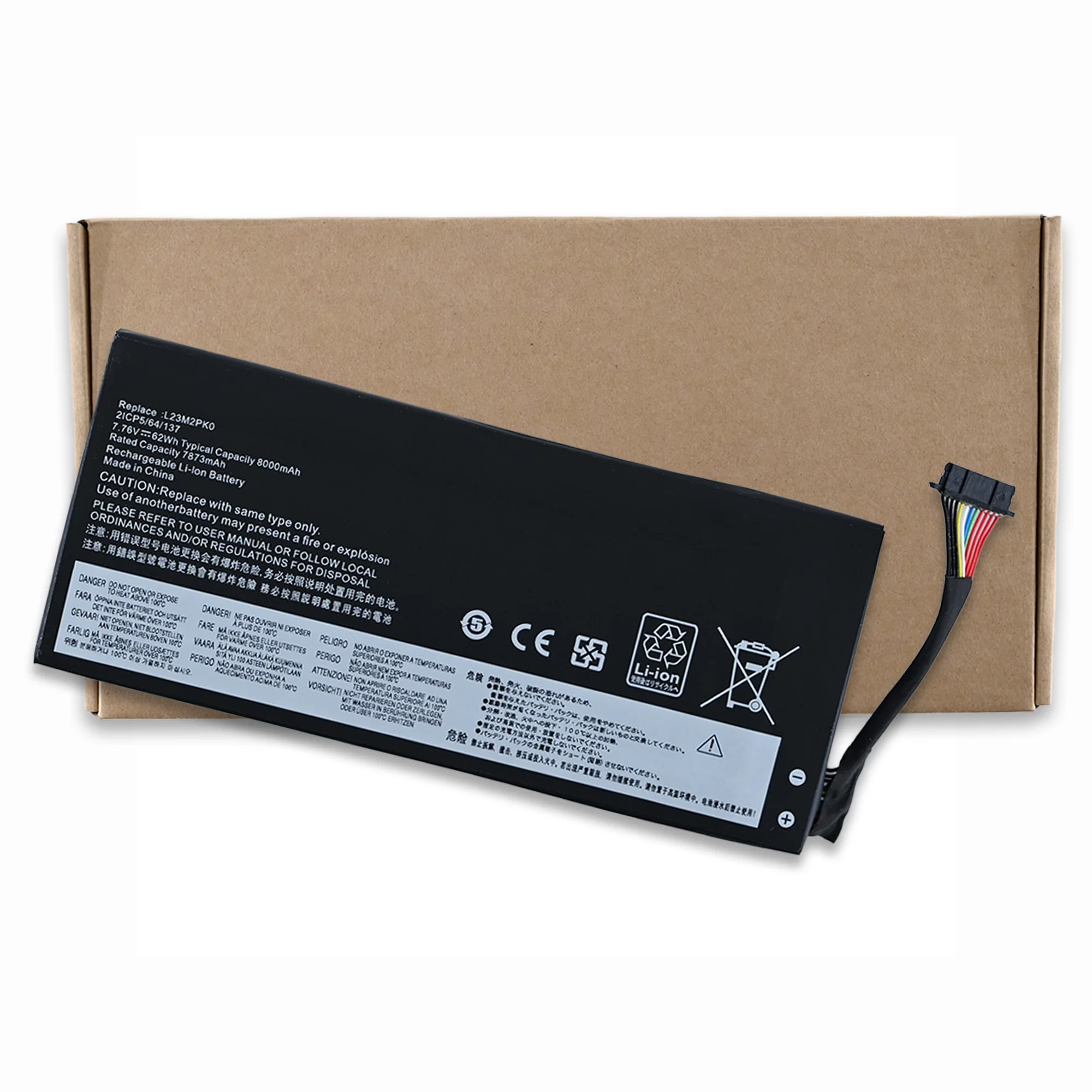 

LOLG 81WH Upgrade Capacity L23M2PK0 L23B2PK0 L23C2PK0 Battery For Lenovo Legion Go 8APU1 Handheld Gaming PC