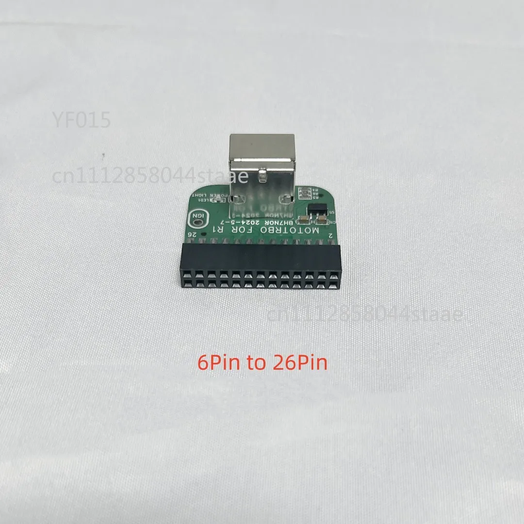 6Pin to 16Pin / 26Pin Adapter Conversion Board With 6Pin-6Pin Cable For R1-2023 ASL Echolink Zello YY Voice Interface Module