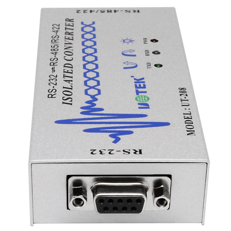 UOTEK UT-208 الصناعية RS232 إلى RS-485 RS422 محول معزول مع عزل جودة عالية