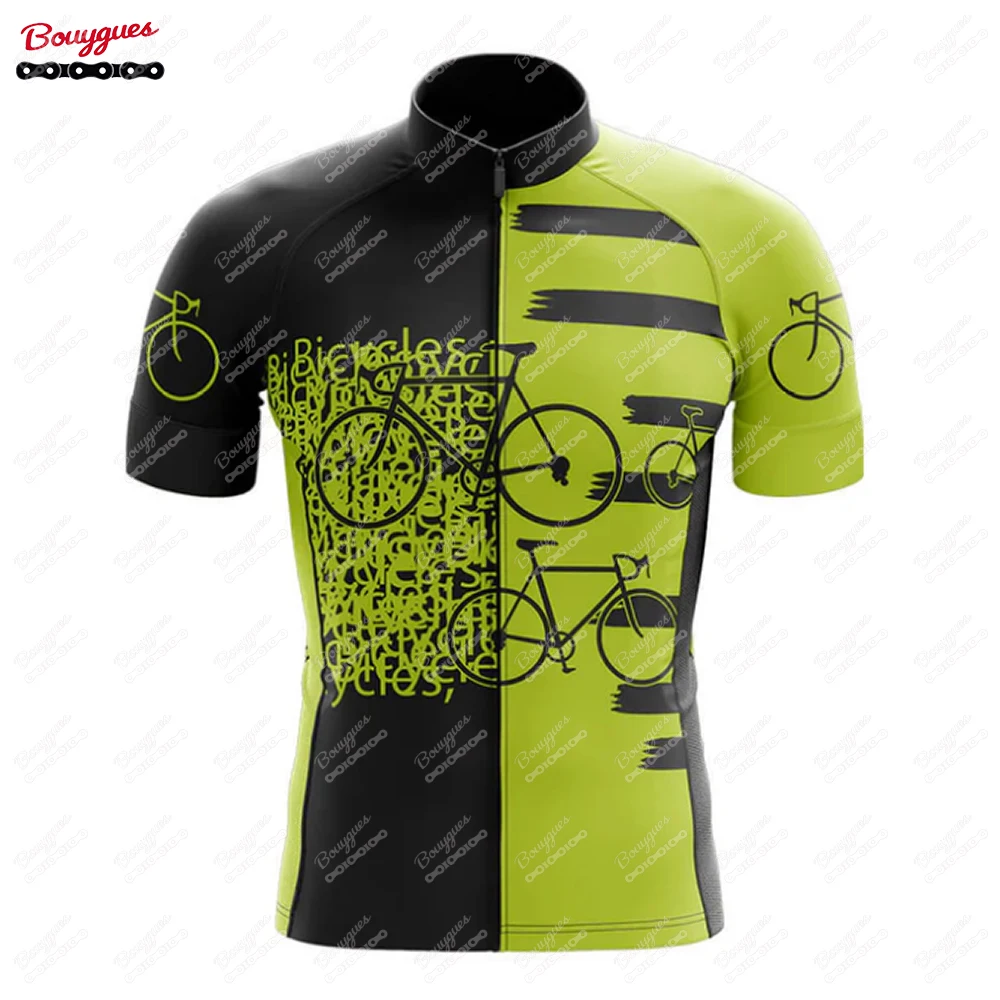 17 New Styles Summer V24 Cycling Jersey For Men Short Sleeve Reflective MTB Maillot Downhill Pro Team Mountain Bicycle Clothing