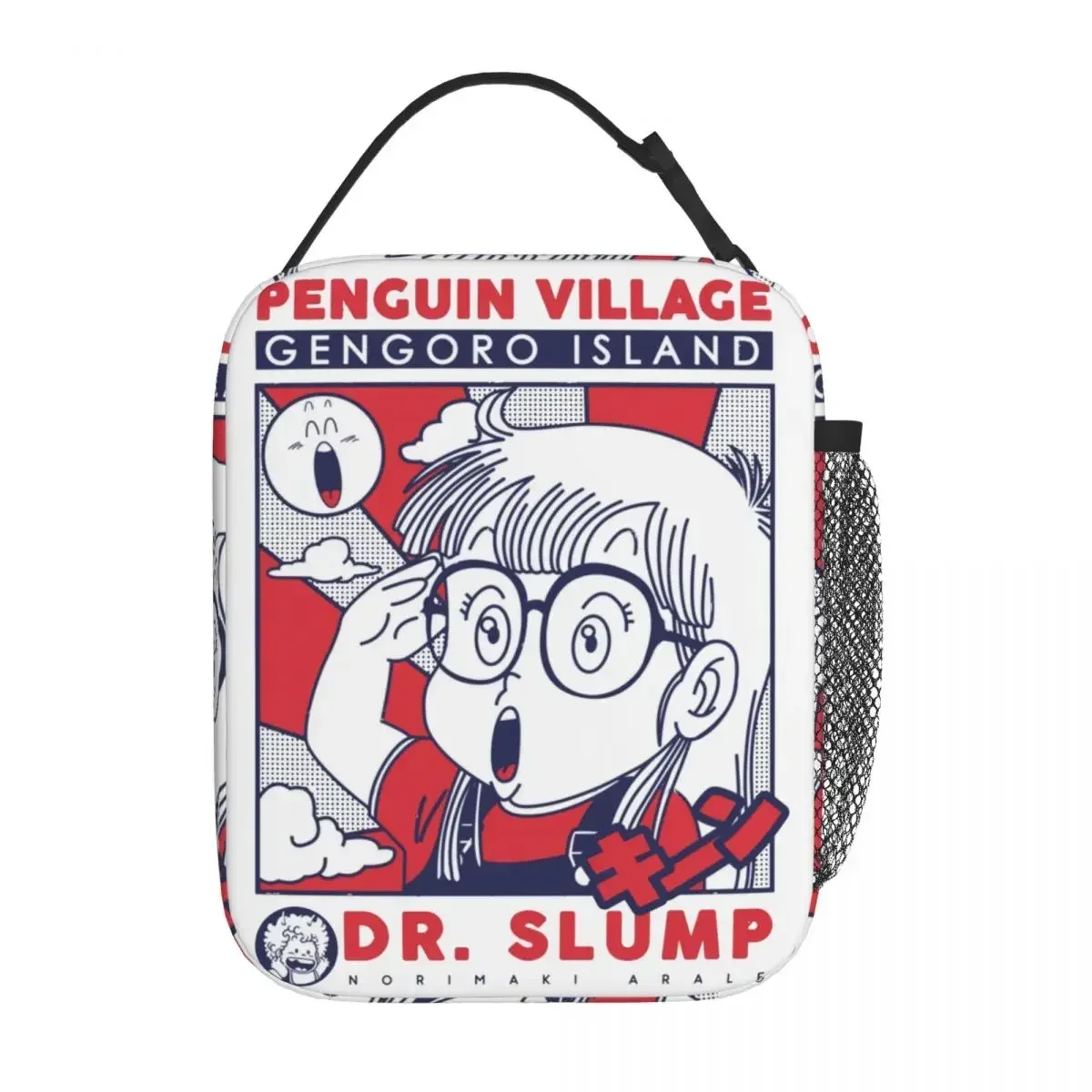 

Arale Dr.Slump Accessories Insulated Lunch Tote Bag for Children Work Food Box Leakproof New Arrival Cooler Thermal Lunch Box