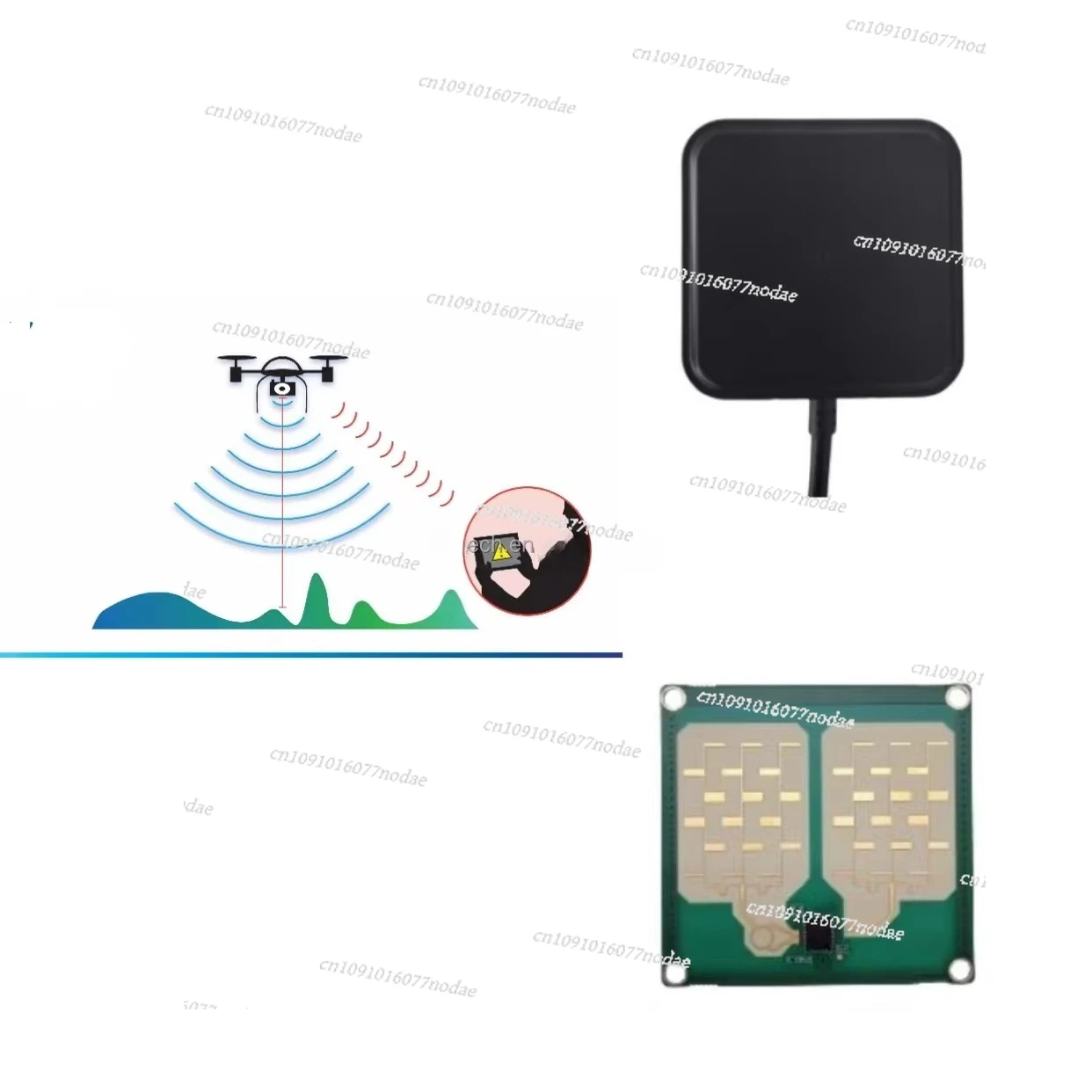 

LDRA100 Selling 24GHz 100M Micro Wave Radar Sensor Drone Drone Altimeter Radar Fixed Wing