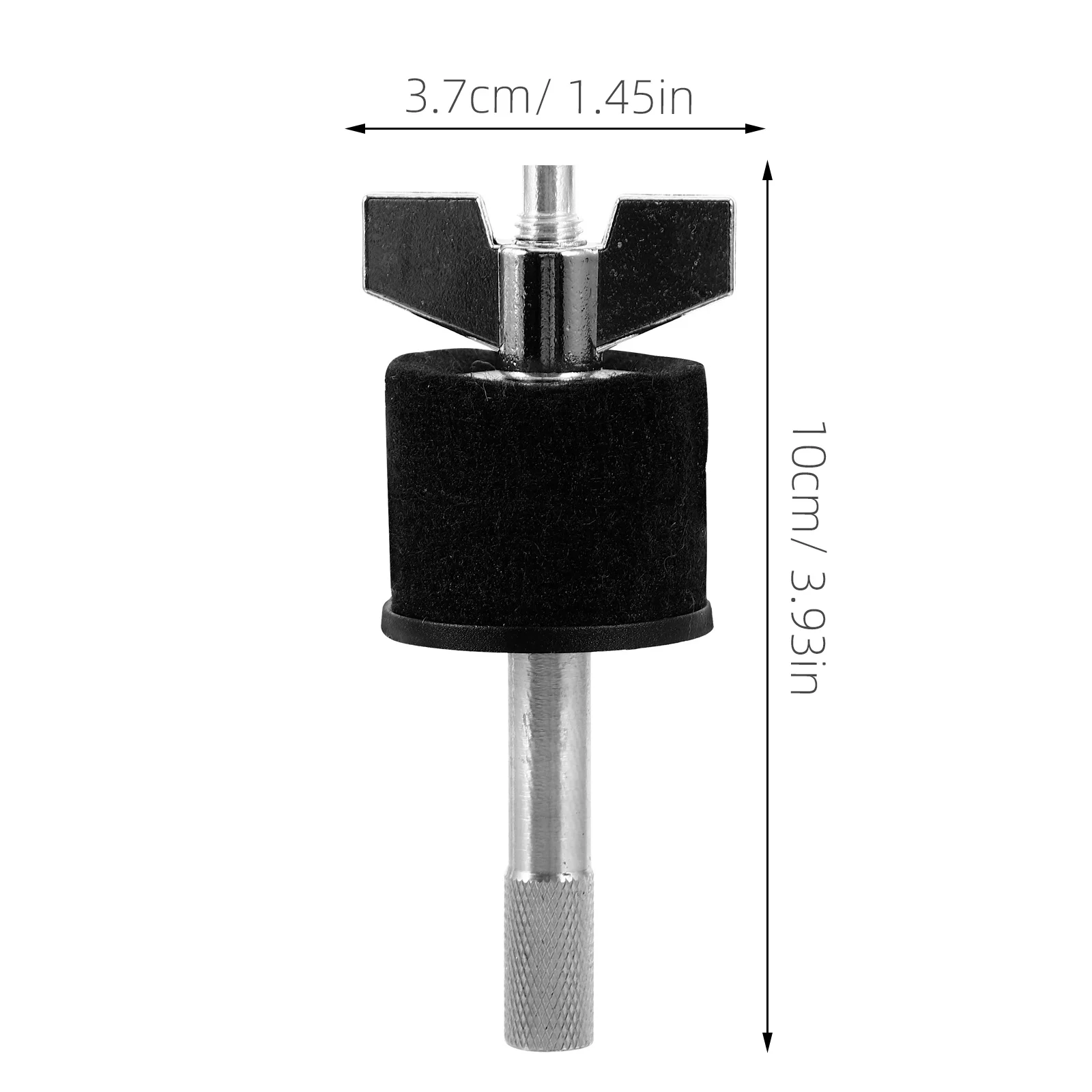 Professional Drum Cymbal Accessories 1PC Metal Stacker Mount Double Layer Holder Quick Release Clamp for Percussion Instruments