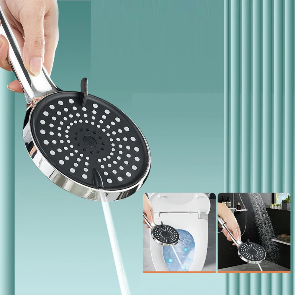 3 طرق رأس دش مع خرطوم ارتفاع ضغط عالمي تدفق كبير تدليك سبا دش التكيف رذاذ فندق اكسسوارات الحمام