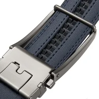 Luxury Designer Click Belts for Men PU Leather Waist strap, Fashion Automatic Buckle Design Belt, Perfect Waistband for Jeans 4