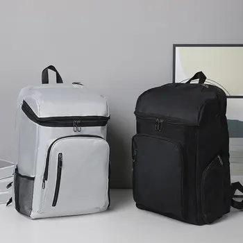 Tênis Mochila Racquet Carrier, Grande Capacidade Racquet Bag, Badminton Squash Raquetes, Presente, 2 Raquetes