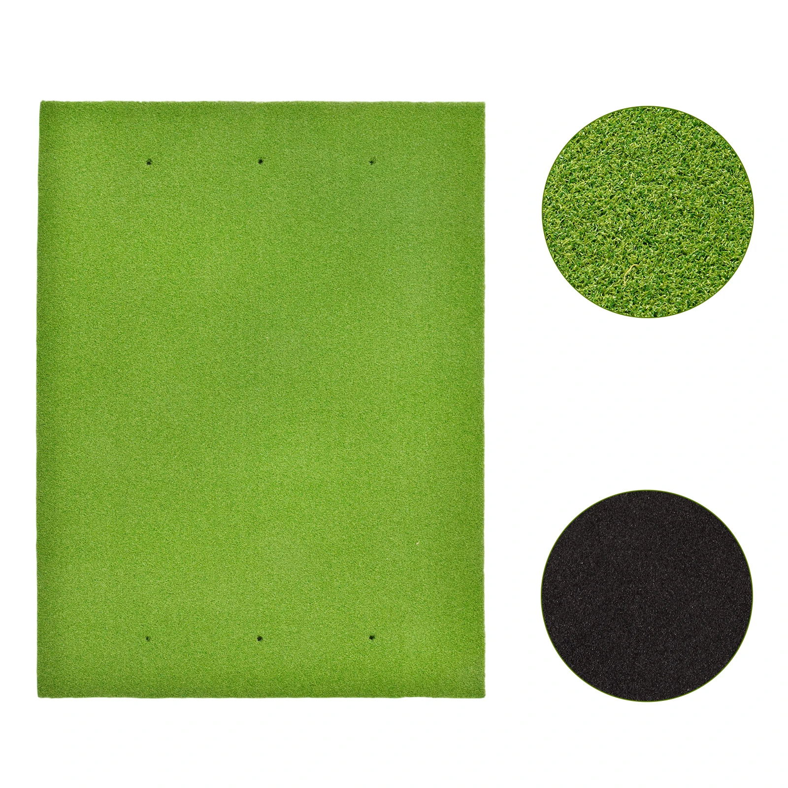 

Golf Turf Mat | 5x4ft Training Aid Practice Equipment | Outdoor Indoor Artificial Turf Mat with Balls, Tees | for Backyard Chipping Garage Driving Range Simulators