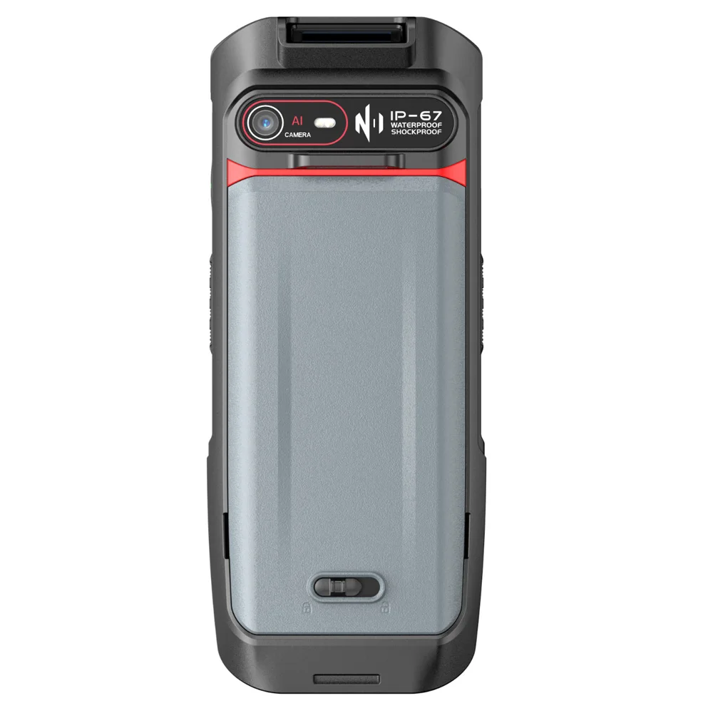 Rugged PDA Android 13 Hot-swappable Battery 6G+64G 2D Barcode Scanner 4G-LTE Wifi Bluetooth GNSS Handheld Data Collector 5200mAh