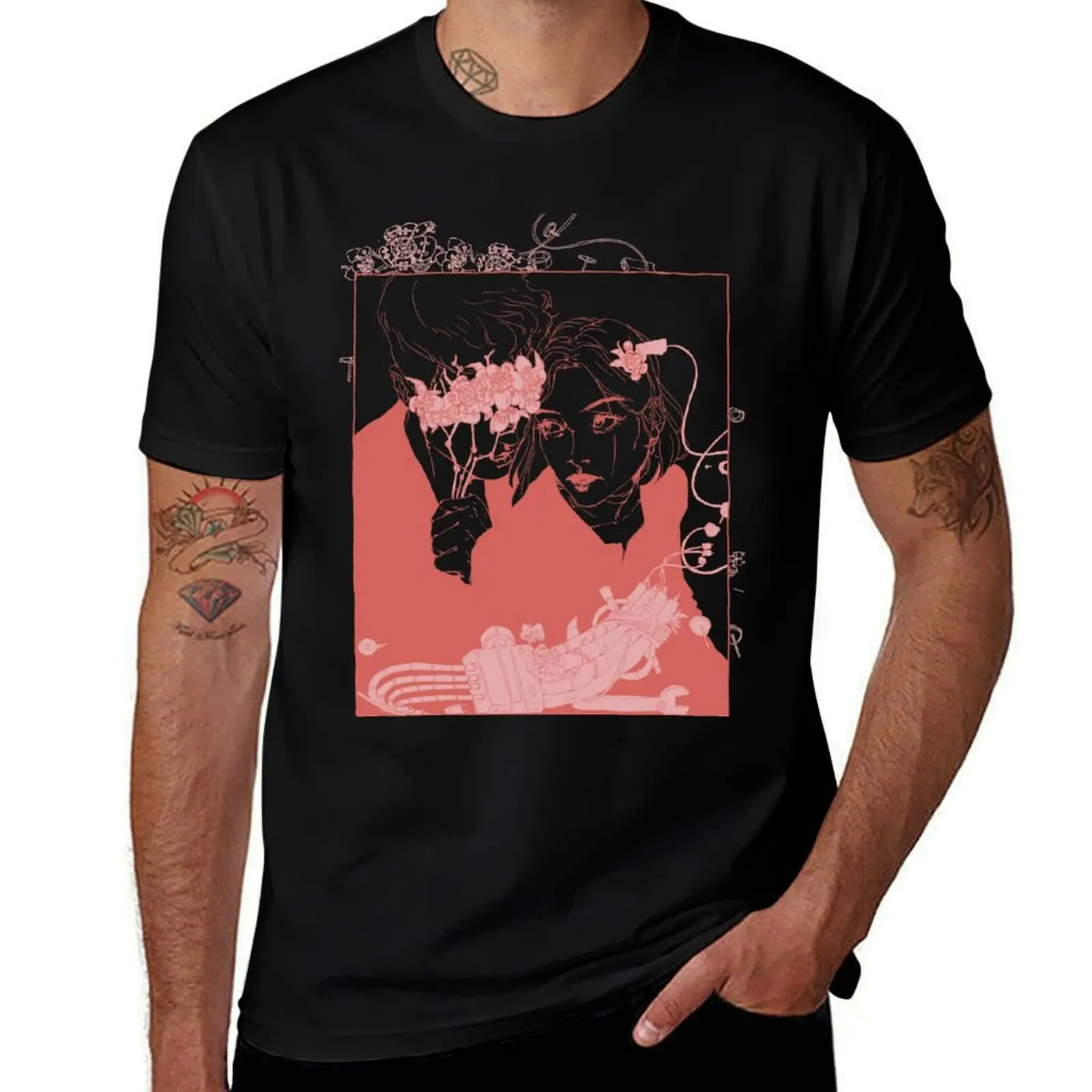 

Bel and Teo - Lighter T-Shirt футболка для мужчин аниме футболки для мужчин футболка