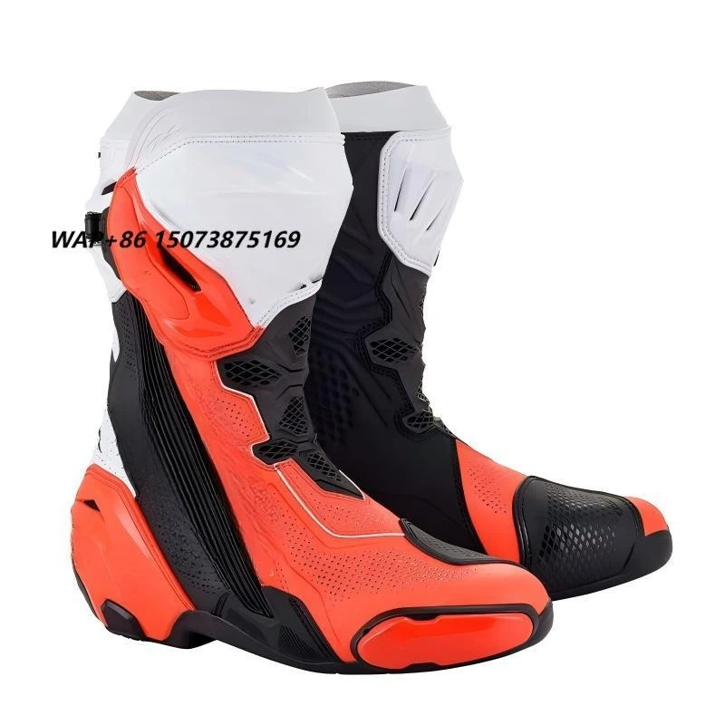 Professional Racing Boots Motorcycle Riding Motorcycle Anti Fall Motorcycle Racingfor Alpinestars SUPERTECH R