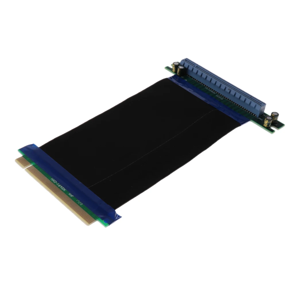 High Speed PCI-E 8X Extension Cable Flexible Copper Riser Card Adapter for Desktop PC Cable in Applications