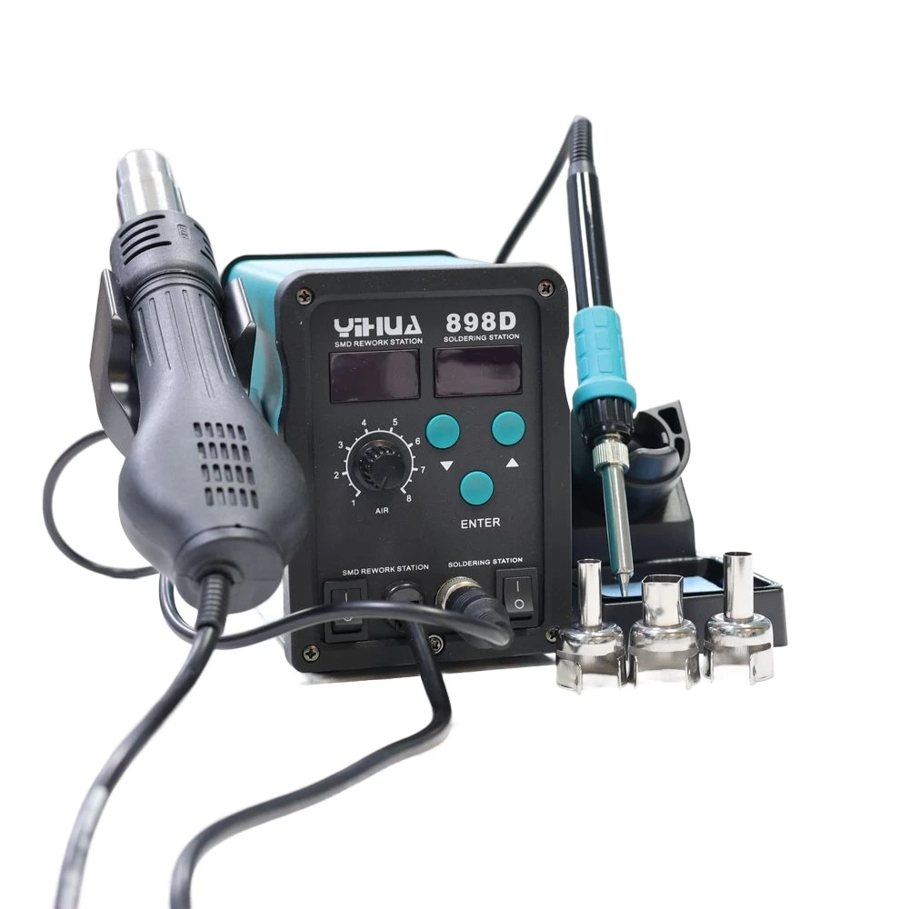 

YIHUA 898D Digital Display Welding Station, Safety Sensor Switch, Long Lifespan