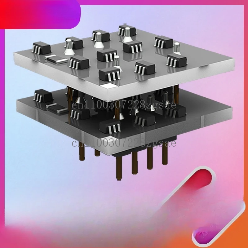 

SX45B Discrete Component Dual Operational Amplifier Chip Module Class A Elastic Music Front Amplifier Effect Board 4558d