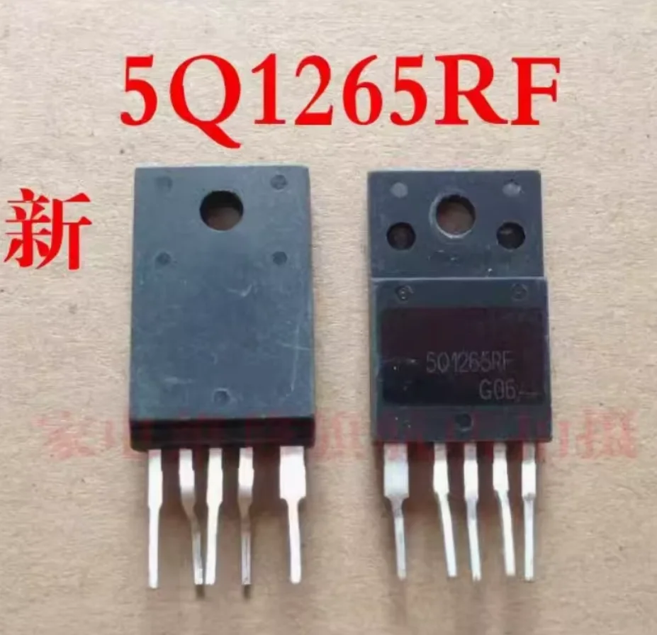 5PCS USED 5Q1565RF 5Q1265RF 5Q0565RT 5Q1265RT 5Q0765RT 5Q12656 TO-3PF-5 TO-220F-5