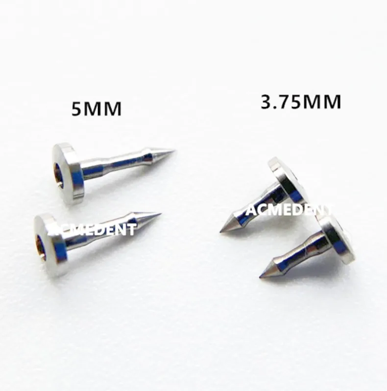 

20Pcs L/S Dental Bone Tack Titanium Pins GBR Membrane Fixation Stabilization Guid Regeneration Length 3.75mm And 5mm