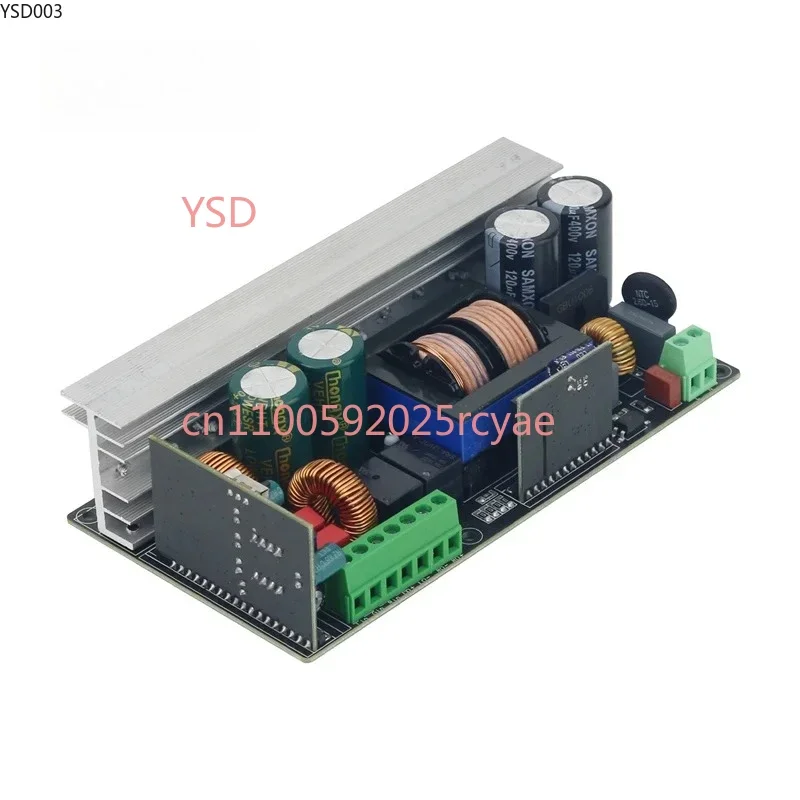 2-Channel Digital Power Amplifier Board with Switching Power Supply 2×300W High Power with Relay Speaker Protection Circuit