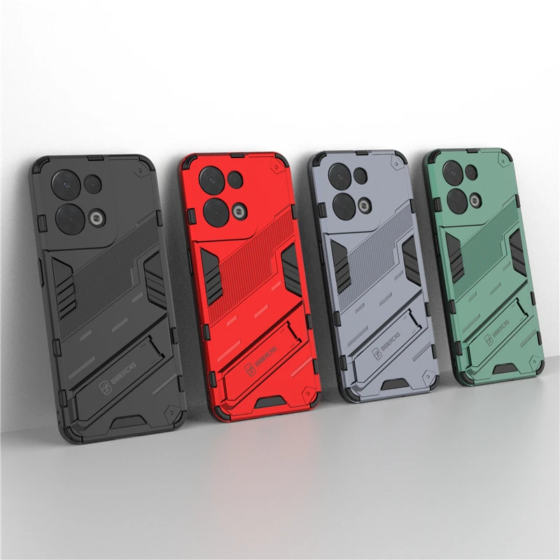 For OPPO Reno 8 Case Cover For OPPO Reno 8 Capas Fashion Punk Back Kickstand Back Holder Cover For OPPO Reno 8 Reno8 Pro Fundas