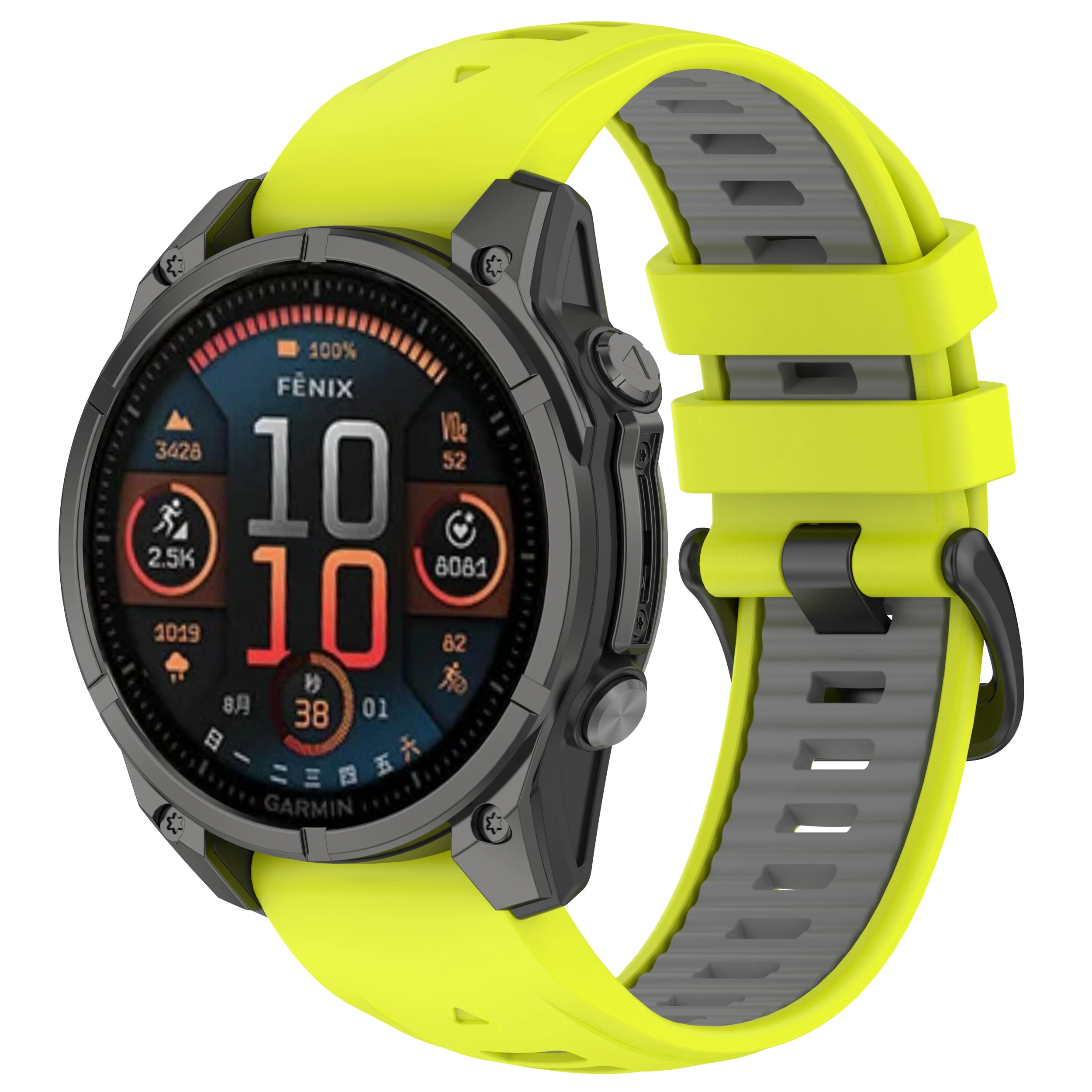 QuickFit 20 22 26 mm Fenix8 Uhrenarmband für Garmin Fenix E 8 43/47/51 mm 7X 7 7S 6S 6X 5X/Enduro 3/Epix Pro Silikonarmband