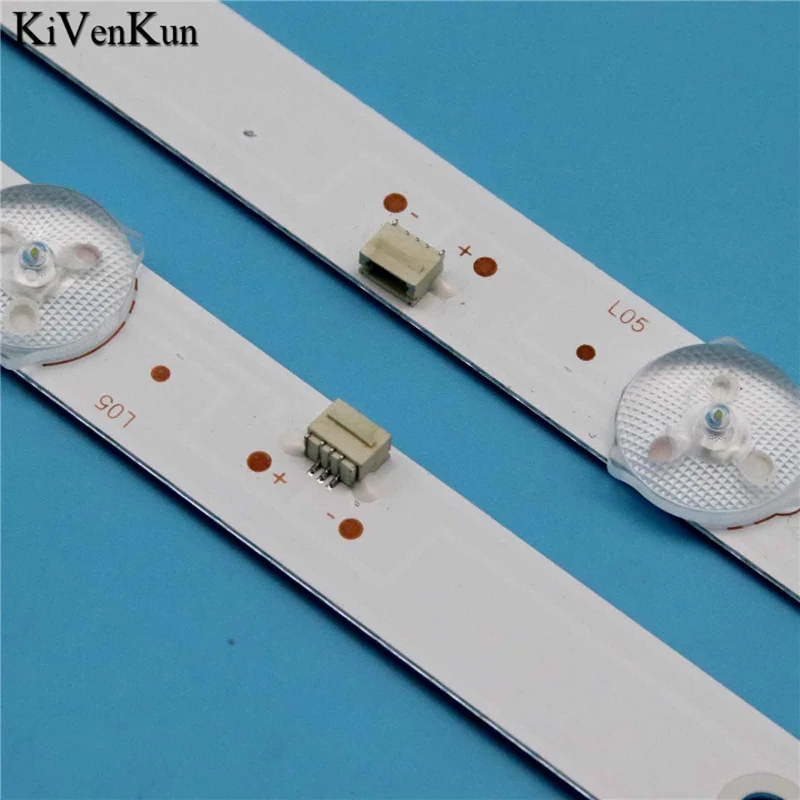 Barre array TV LED JS-D-JP50DM-102ED(00804) Striscia di retroilluminazione per AXEN AX50LEDJ203 AX50LEDJ405/0216 R72-50D04-029 988141 T 30066,4P