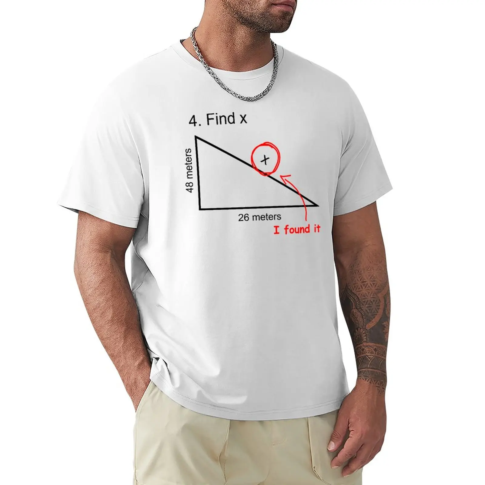 Men's t-shirts brand Find X (Homecoming, Math) T-Shirt Short t-shirt o-neck t shirt sweat shirt t shirts for men graphic