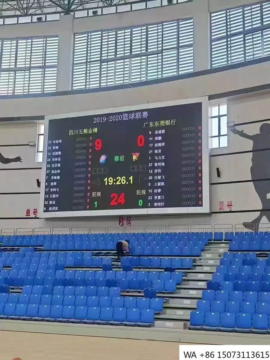 

Professional Digital Basketball Scoreboard Sports Scoring Display for Basketball Games