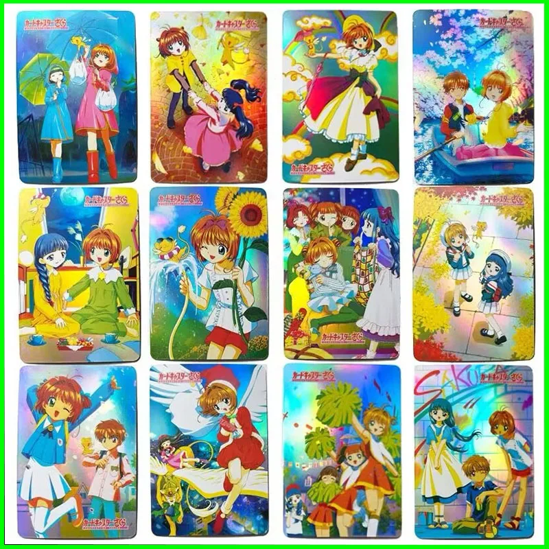 

Wife Card Collectible Card Boy Games Toys Tabletop Games Birthday Gift DIY Anime KINOMOTO SAKURA Boa Premium Flash Card 15PC