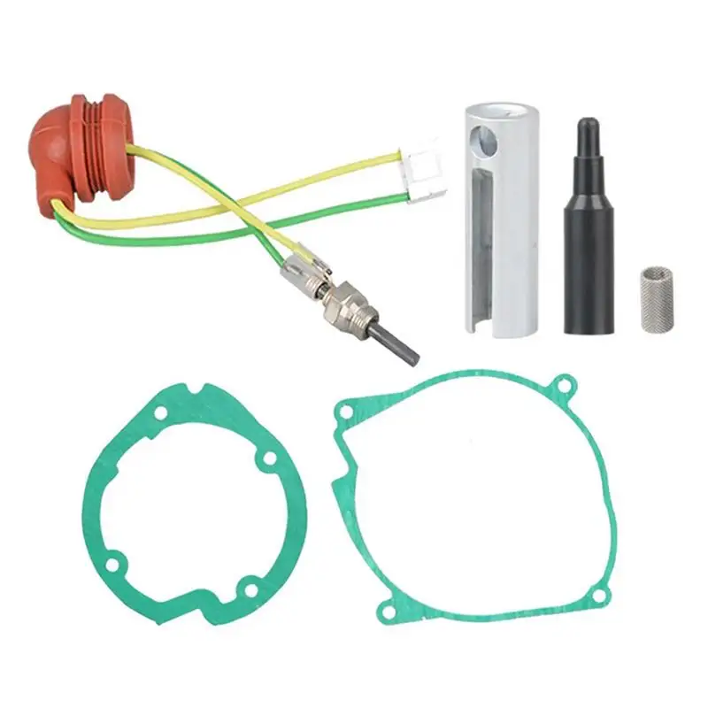 Ceramic Car Glow Plug Repair Kit 12V 2KW 5KW Car Air Diesel Parking Heater Repair Parts For Car Truck Boat Glow Plug Repair