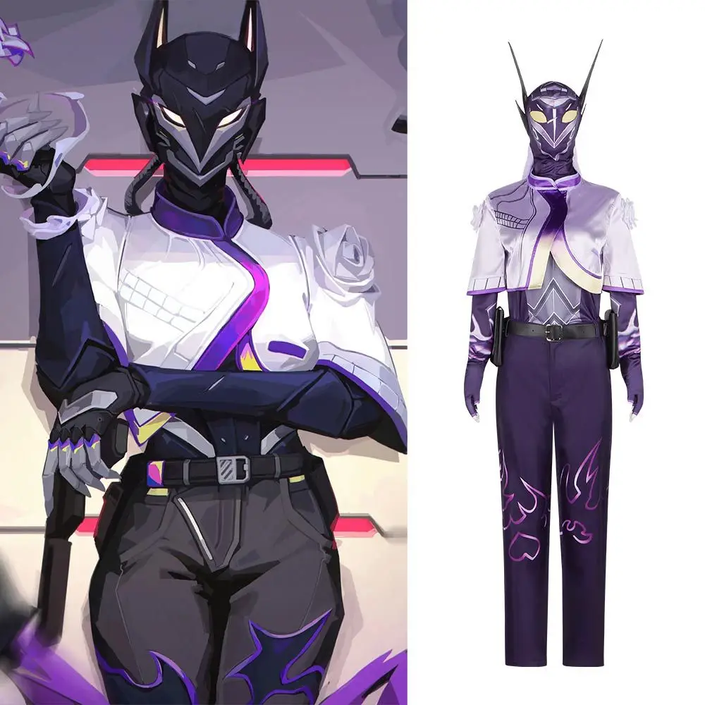 

VALORANT Valorant Cosplay Costume For Warden Viper, Metal Ability Character, Roleplay Costume