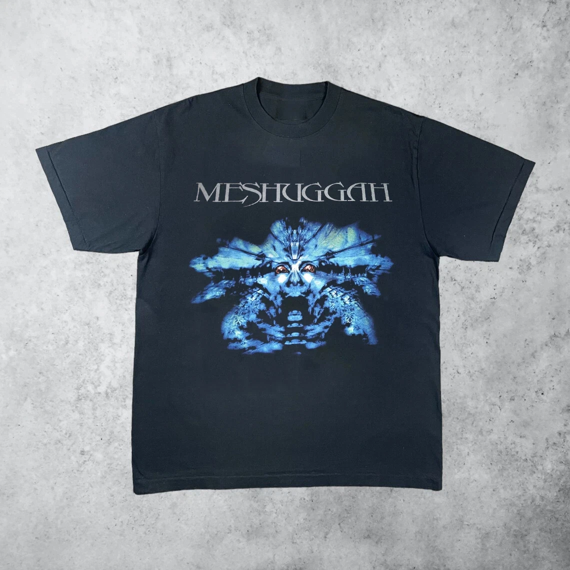 Meshuggah Nothing Tour 2002 T Shirt Full Harajuku Men Clothing