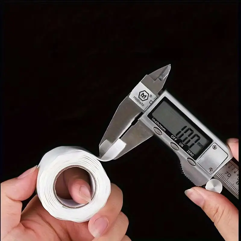 1/3 ชิ้นซุปเปอร์แข็งแกร่งกันน้ำหยุดเทปซีลซ่อมประสิทธิภาพซิลิโคนกาวฉนวนท่อท่อน้ำเทปซ่อม