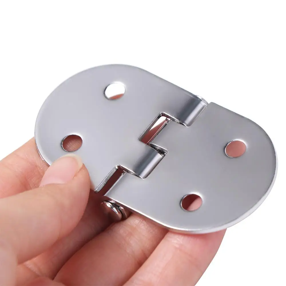 2 Stück Edelstahl Heavy Duty Luke Casting Scharnier Korrosionsbeständigkeit Dicke Klappscharnier Einfache Installation Rostfrei