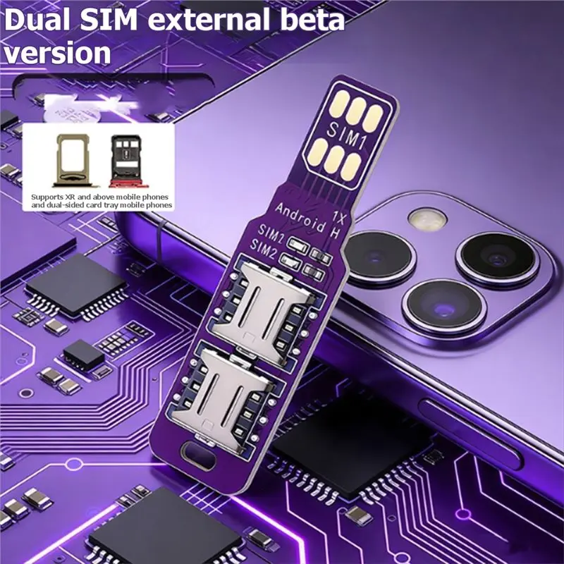 Integrated Light Nano SIM Card Holder 1X/H Model For Phone Card Opening External SIM Card Slot For Android And IOS