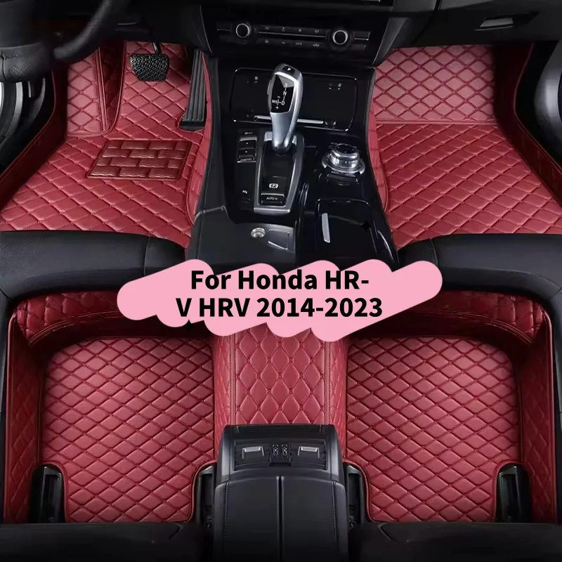 

Custom Car Floor Mats For Honda HR-V HRV 2014 2015 2016 2017 2018 2019 2020 2021 2022 2023 Auto Carpets Foot Coche Accessories