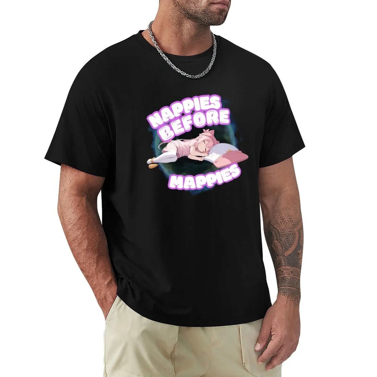 Nappies Before Mappies T-Shirt Soft Lightweight Cotton T-Shirt