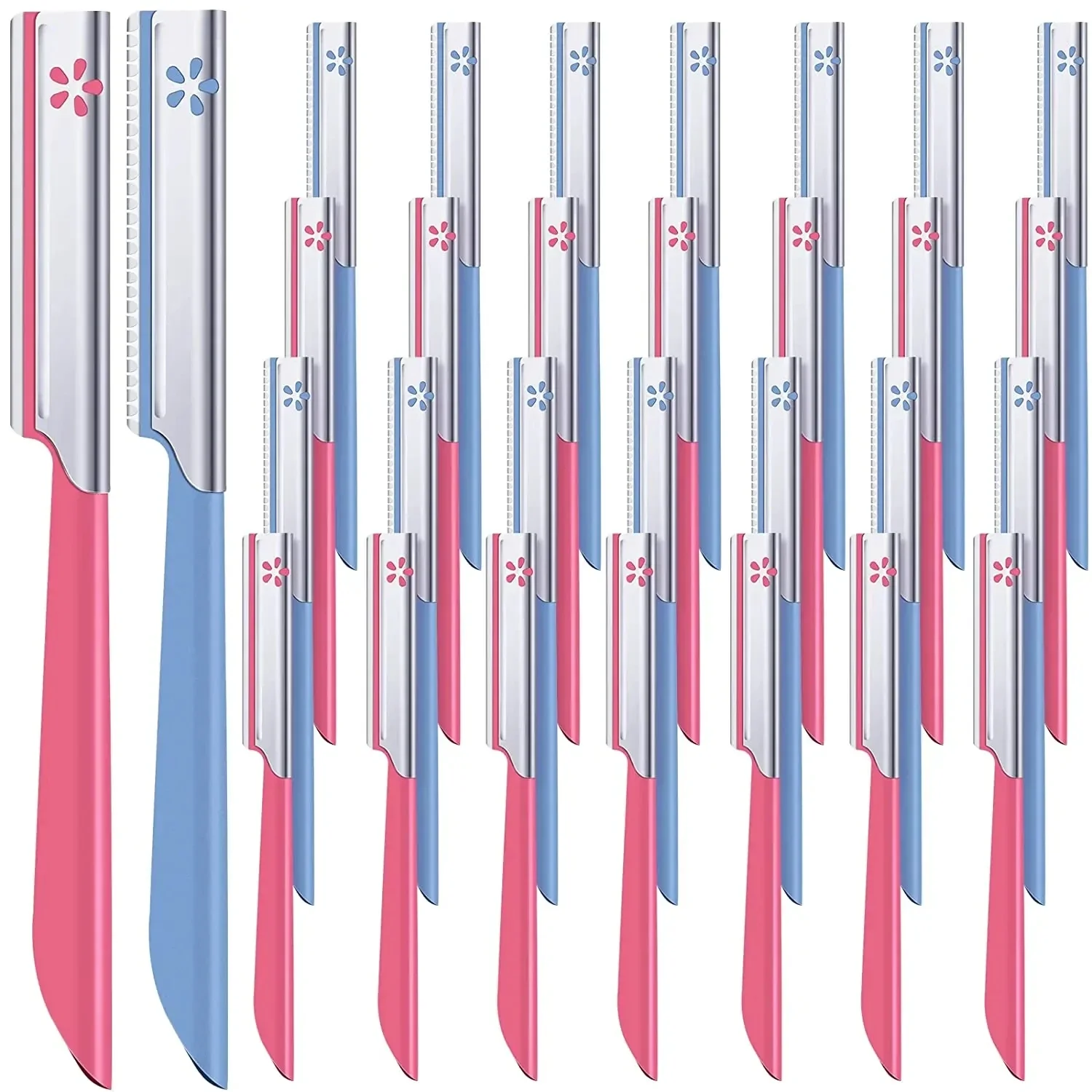5-10 قطعة مجموعات آلة إزالة الشعر للنساء ماكياج الجمال الحواجب إزالة الشعر أداة التصميم شفرة فولاذية ماكياج الوجه الحلاقة المتقلب #3