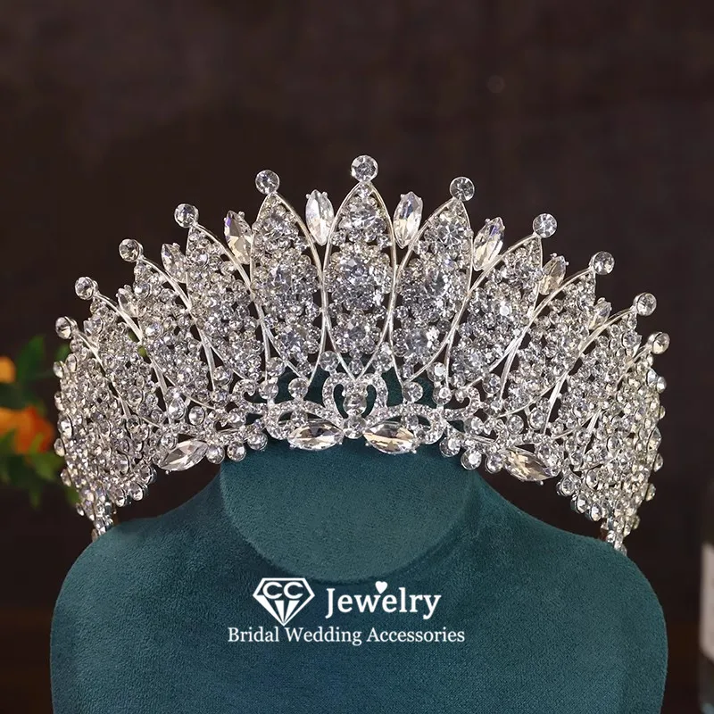 CC Tiaras and Crowns Women Hair Accessories Women Headbands Bridal Headpiece Engagement Hairwear Luxury Coronets Hairbands AN451