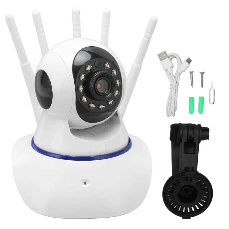 

Wifi Wireless Camera 2 Way Talk High Definition Night Vision For Indoor Outdoor Wide Voltage