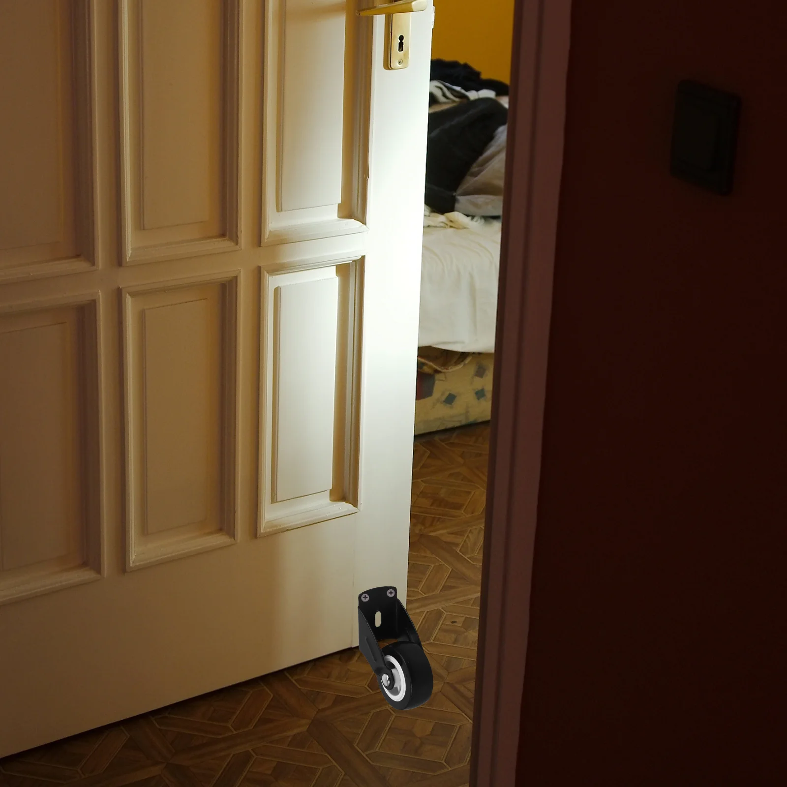 

4pcs Sliding Door Rollers Closet Door Wheels Replacement High-Strength Load-Bearing Smooth Operation Directional Rail System