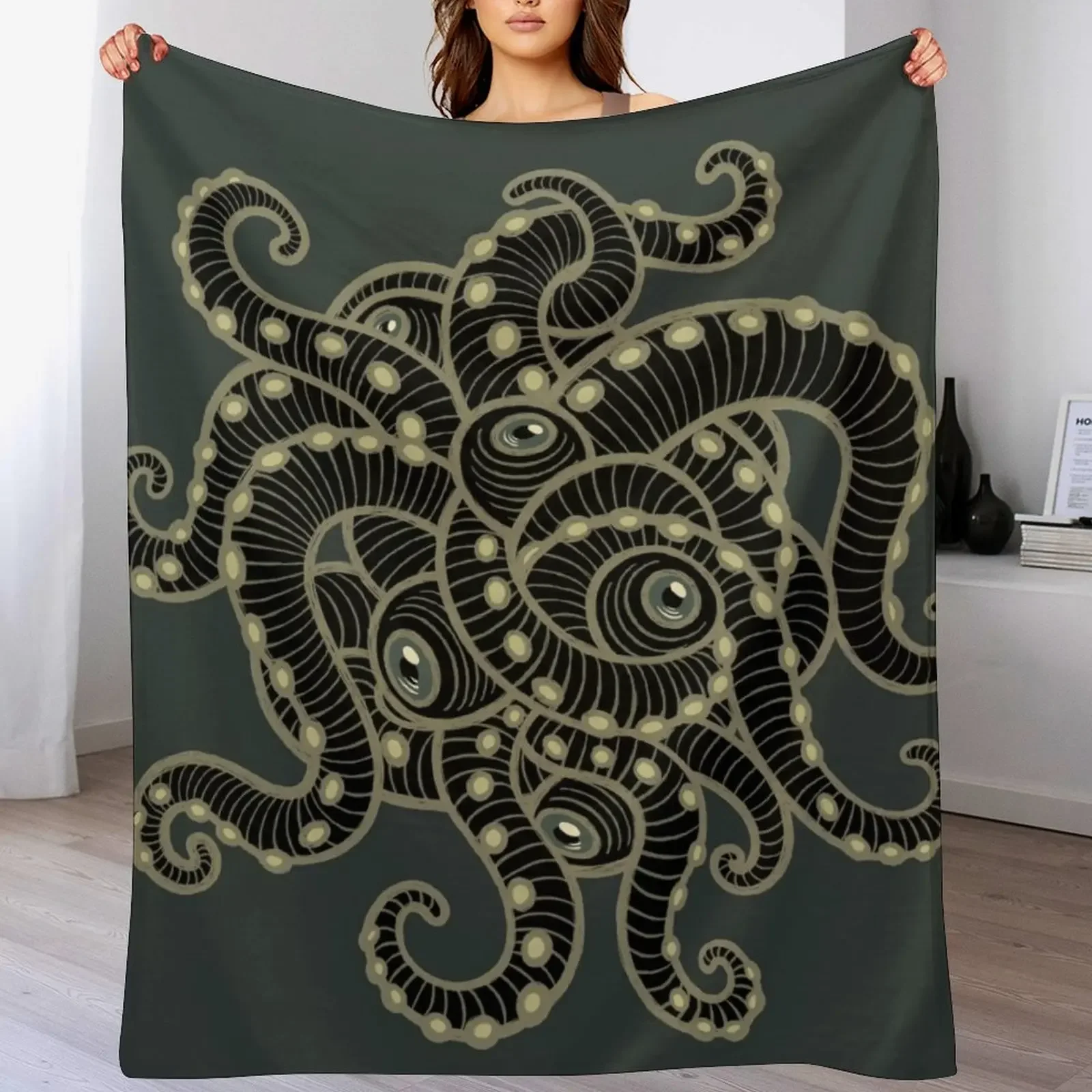 

Cthulhu Lifestyle Throw Blanket Blankets For Bed blankets and throws Heavy Thin Blankets